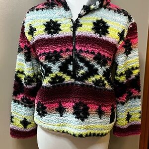 Justice Colorful Patterned Kid’s Sweater